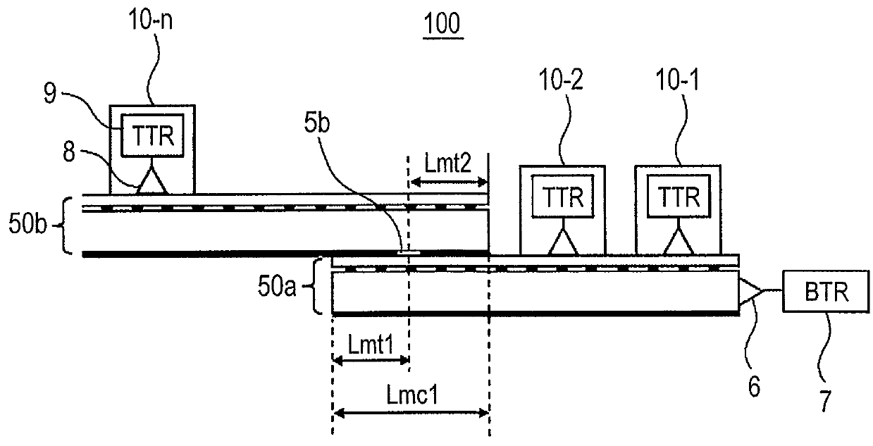 Electromagnetic wave propagation path and electromagnetic wave propagation device