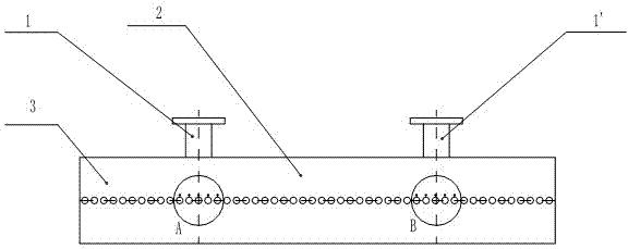 Detection and control method suitable for flow deposition of ammonium salt of hydrogenation air cooler