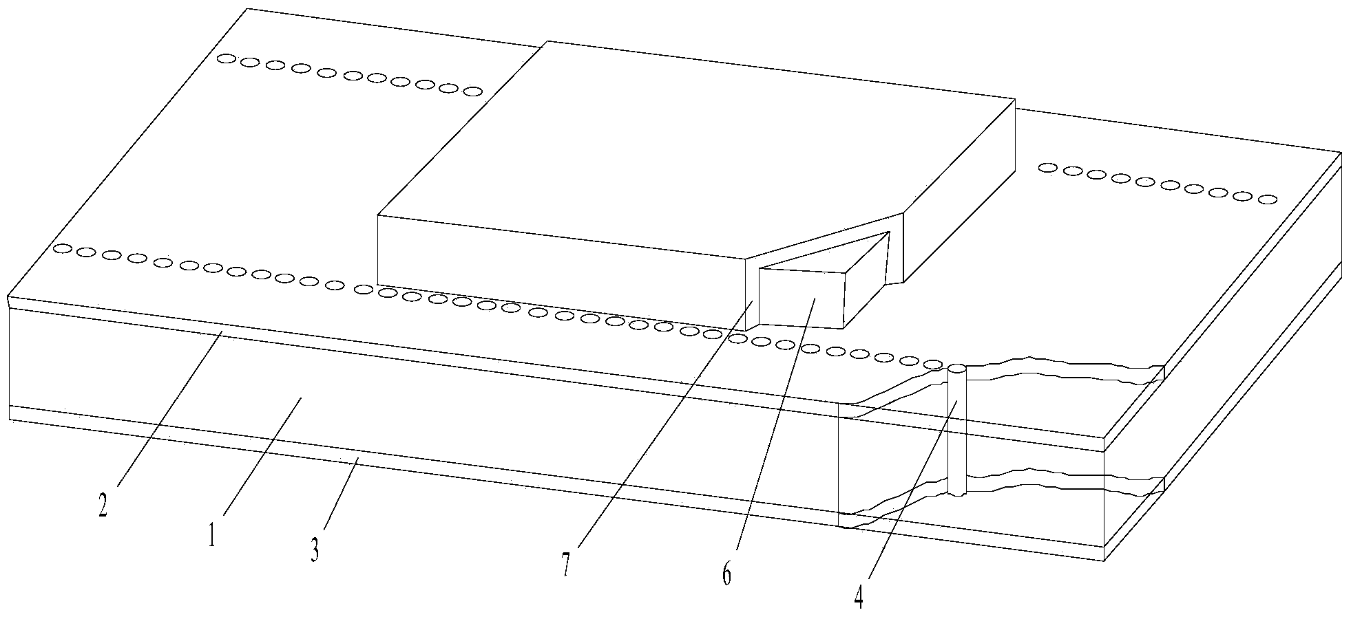 Substrate integrated waveguide ferrite switch