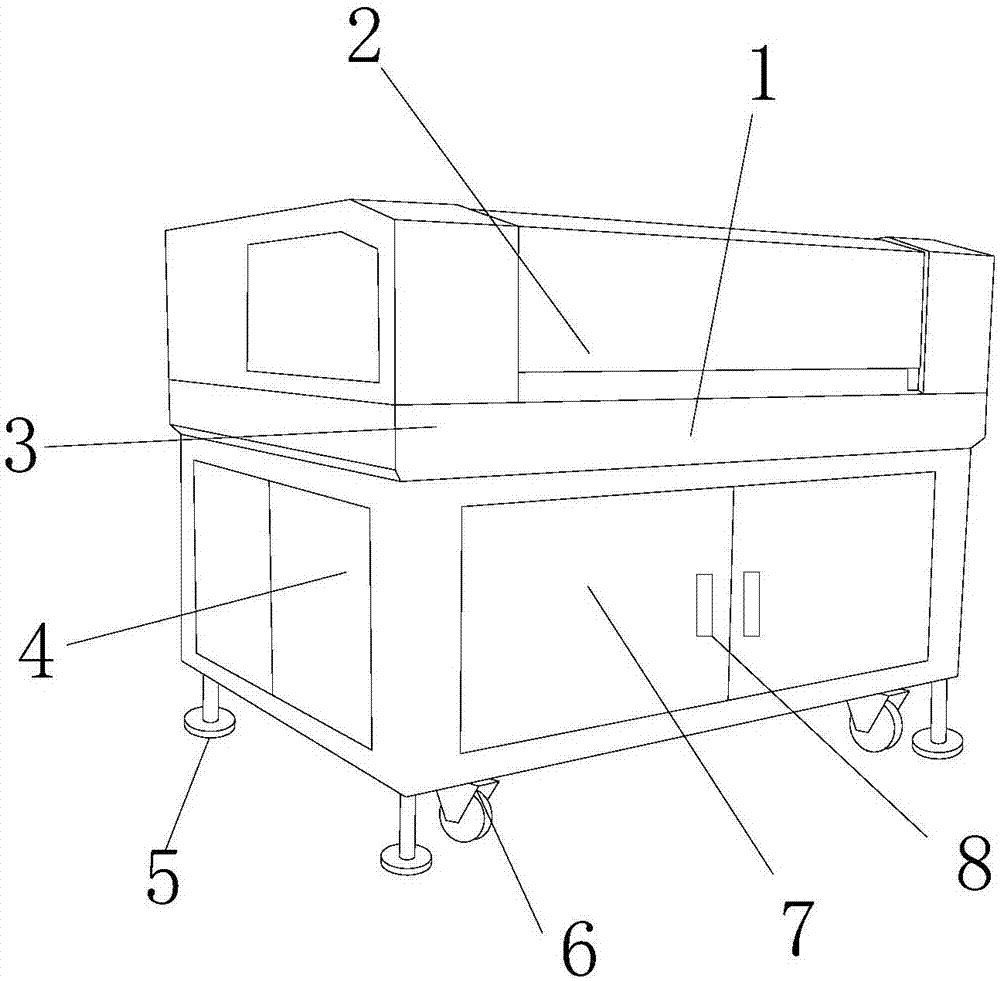 Rough planing device for machining bamboo toys