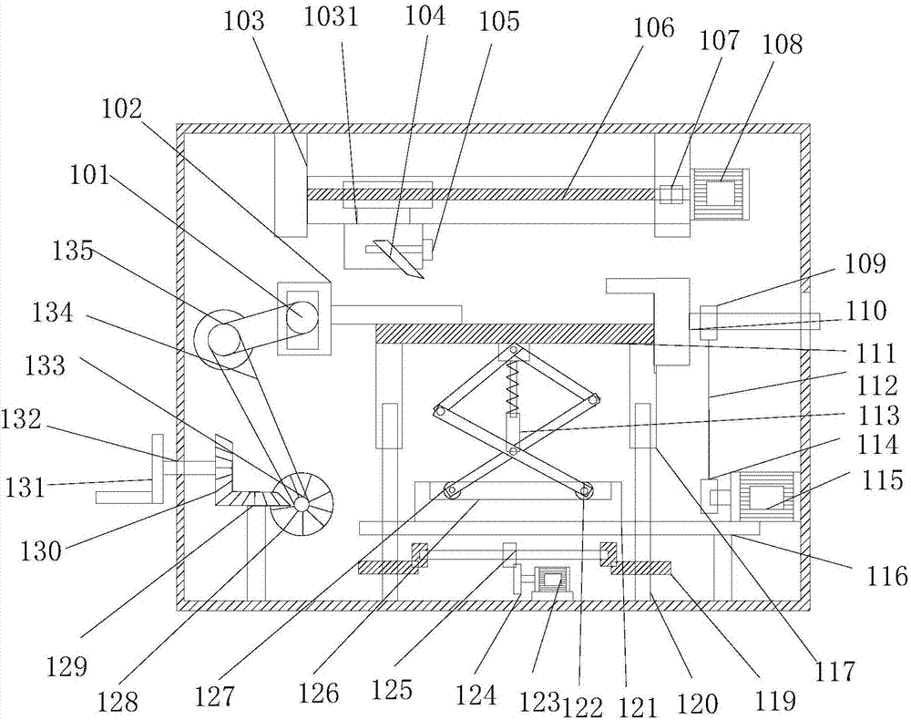 Rough planing device for machining bamboo toys