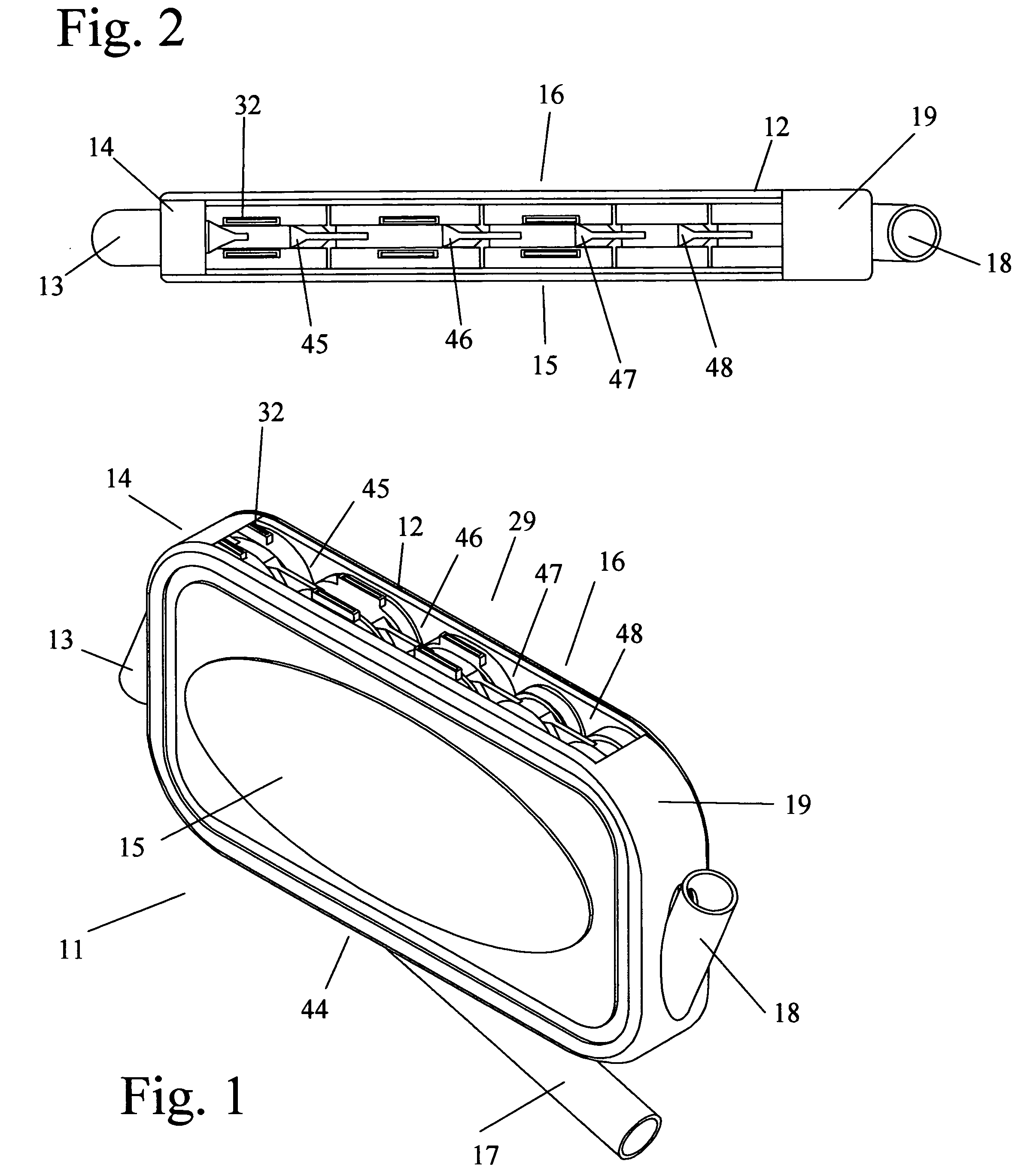 Implantable human kidney replacement unit