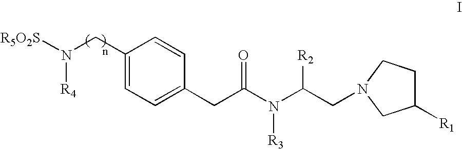 Sulfonylamino phenylacetamide derivatives and methods of their use