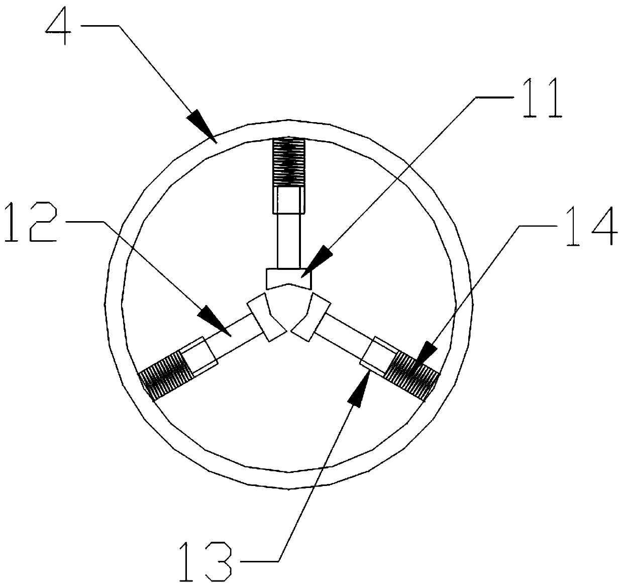 Percutaneous perforating equipment for truncating temporal bone styloid process