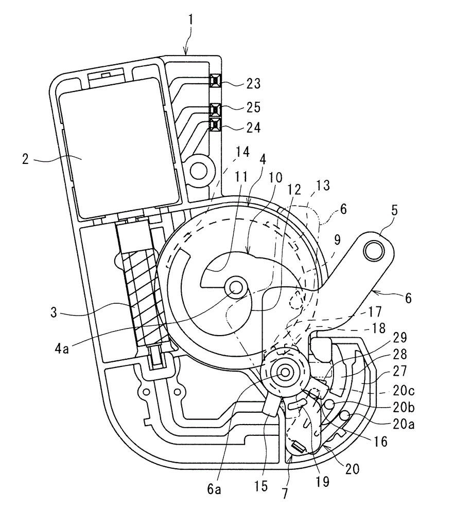 Door lock actuator