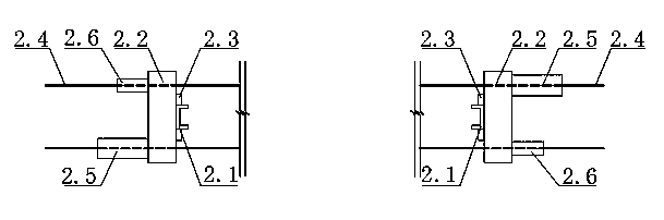 System for testing fire resistance of reinforced concrete plate under effect of boundary restriction by utilizing jack