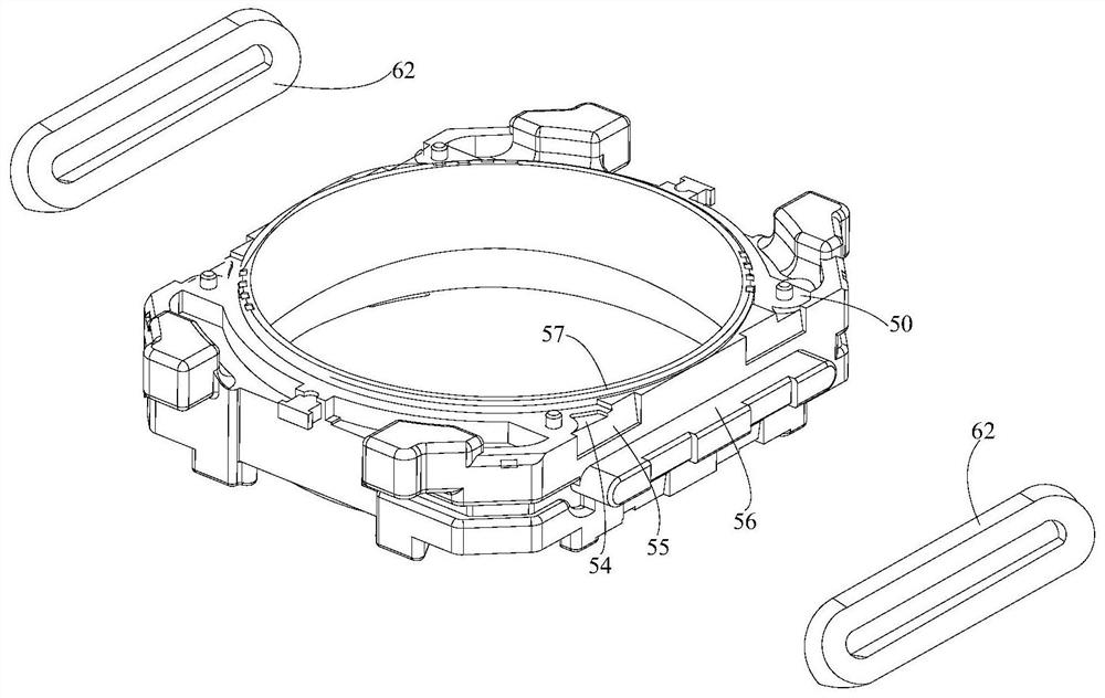 Drive components, voice coil motors, camera modules and electronic equipment