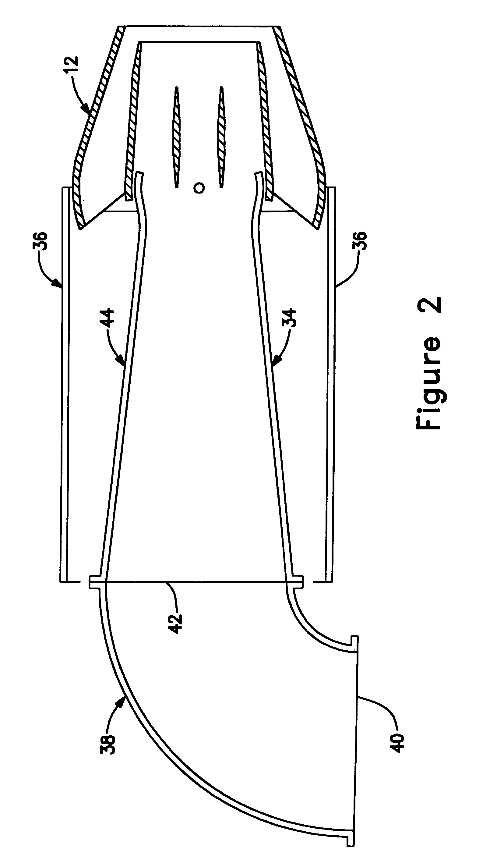 Fuel nozzle for a fossil fuel fired combustion arrangement