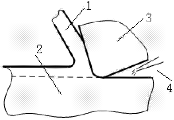 Method for forming biological titanium alloy oxide films through cutting processing