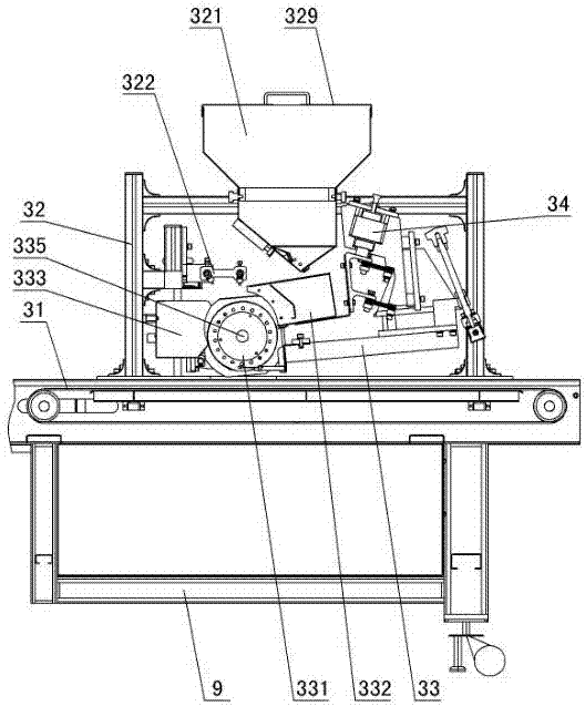 Precise seeding mechanism of rice seeding machine