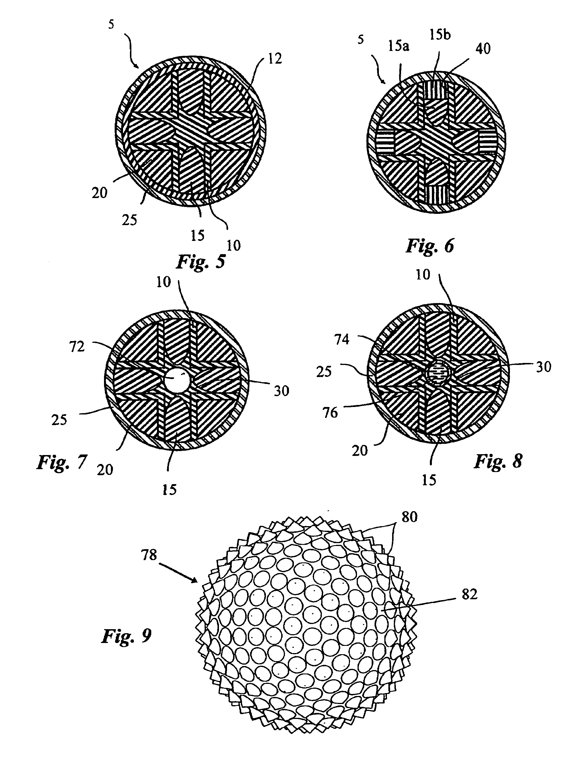 Golf ball having visible non-spherical insert