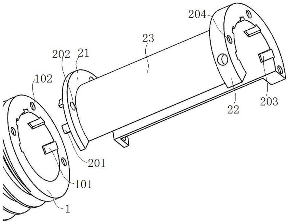 A rapid sampling soil detection system and soil rapid detection and sampling method