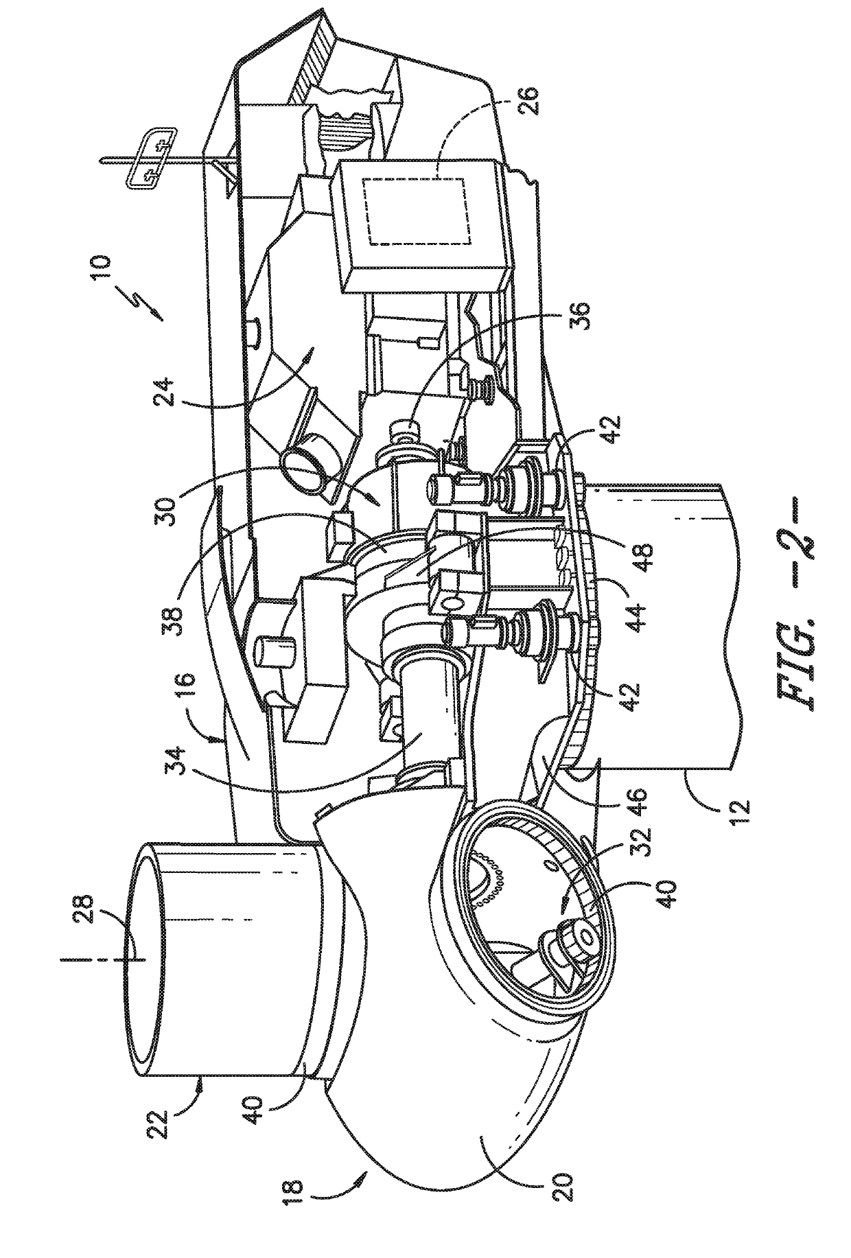 External ladder assembly for wind turbine nacelle