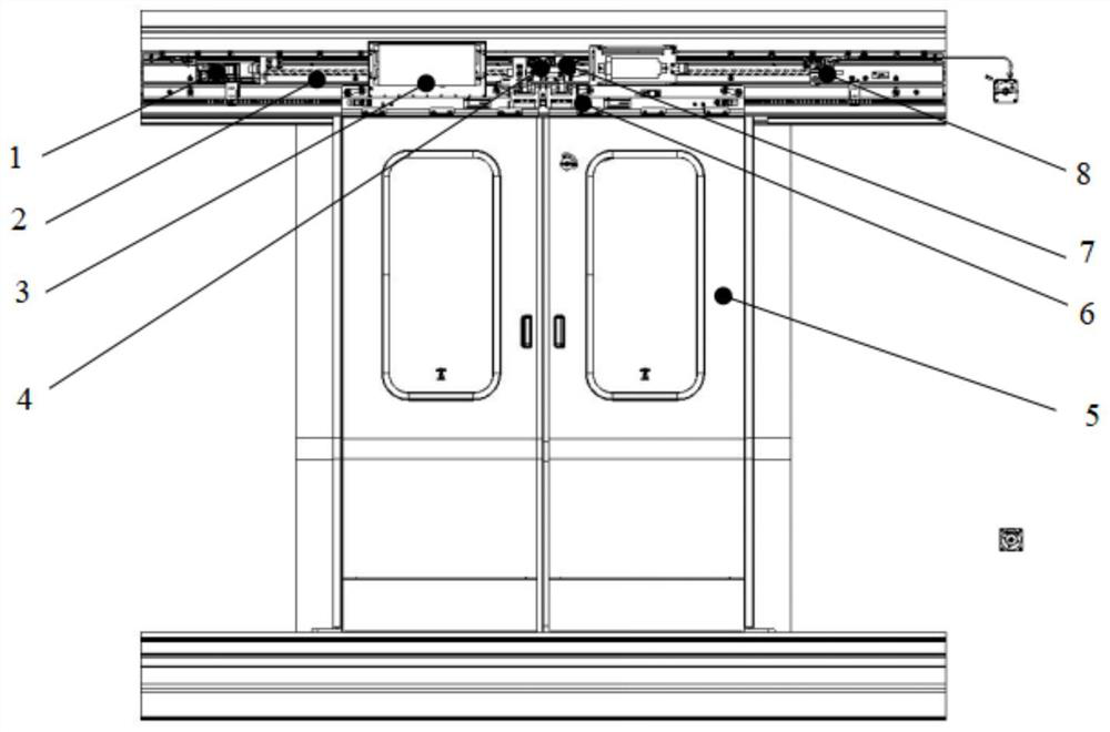 Urban rail door system fault or sub-health diagnosis method and system
