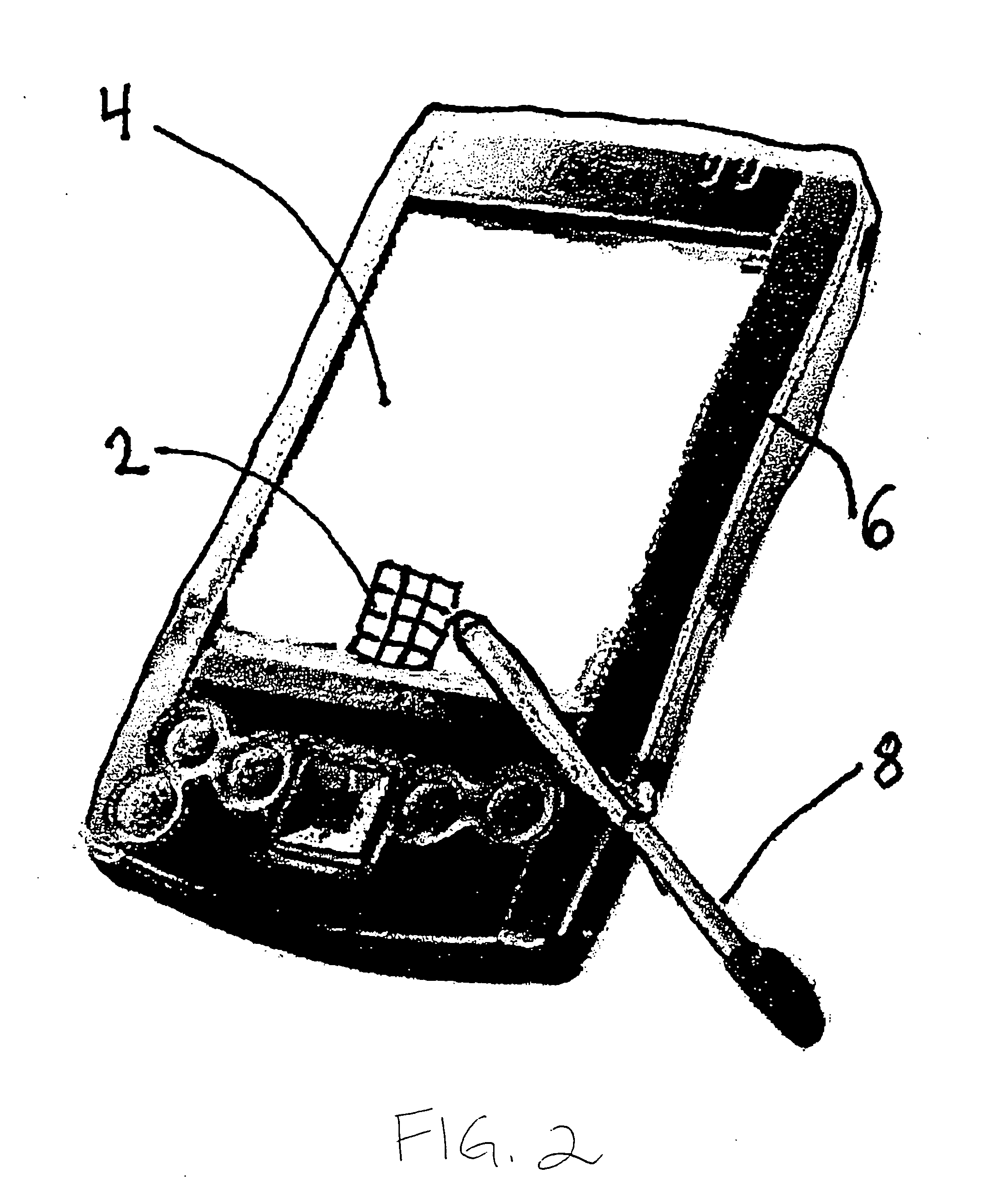 Manual user data entry method and system