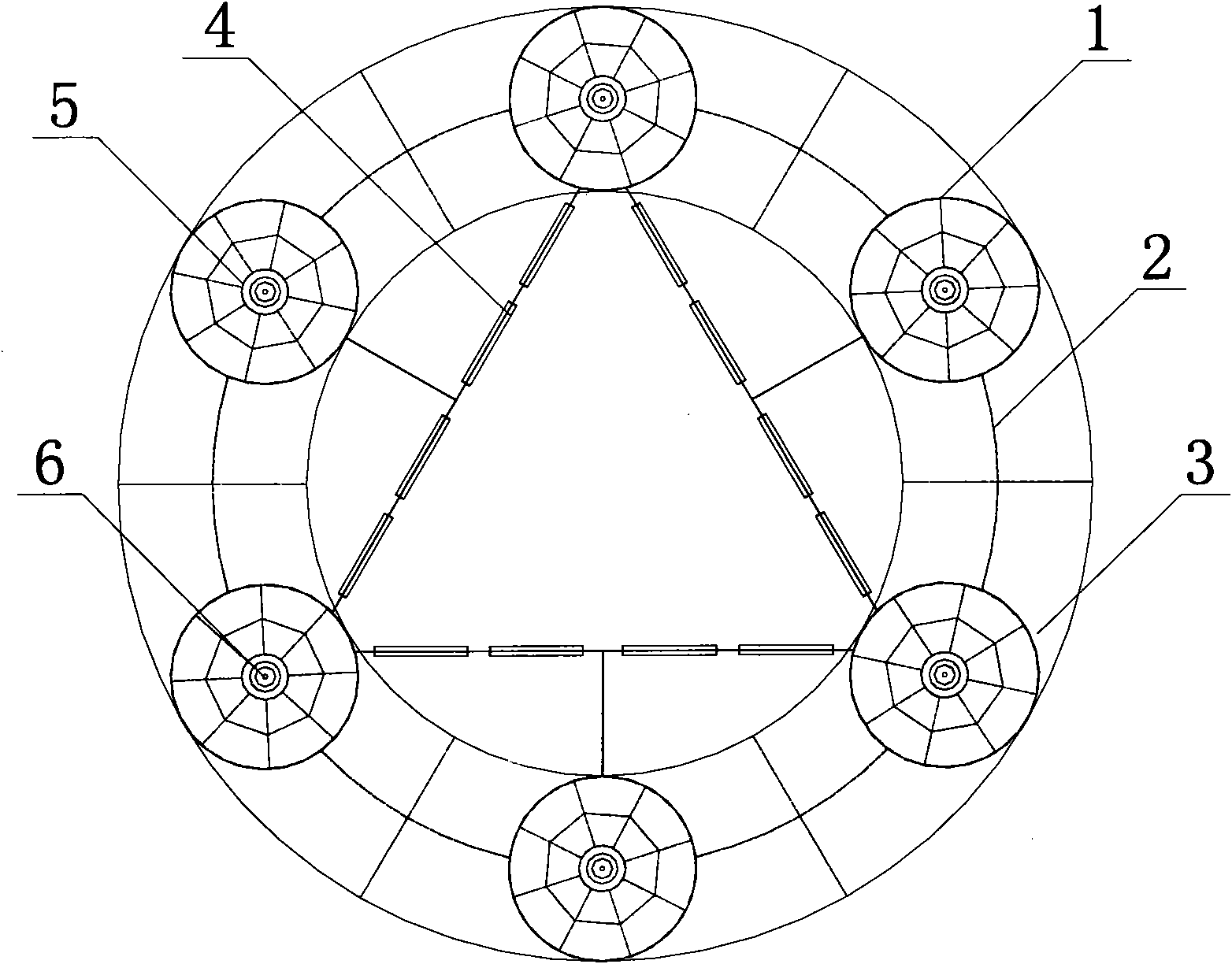 Movable/fixed man-made island cylindrical foundation