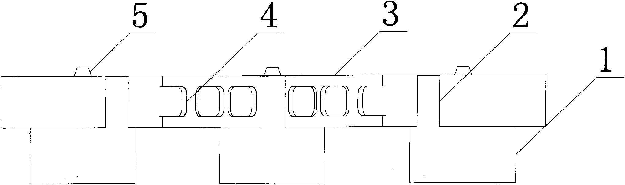 Movable/fixed man-made island cylindrical foundation