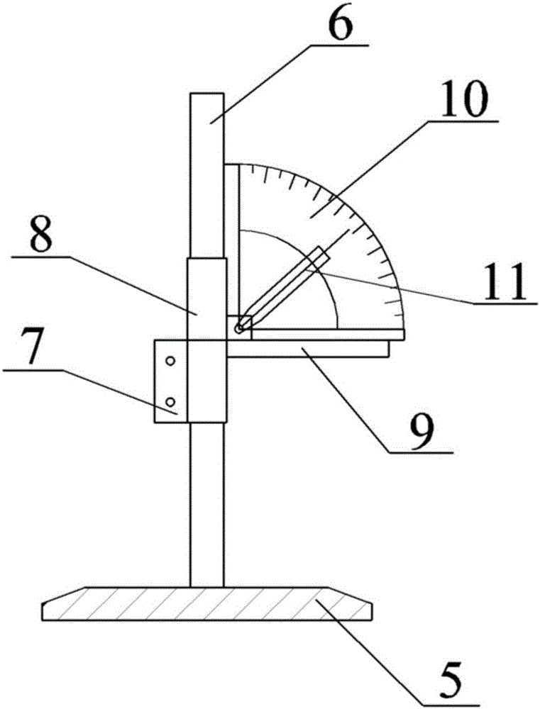 Laser fine-adjustment device for installing and positioning anchorage prestressing steel pipe