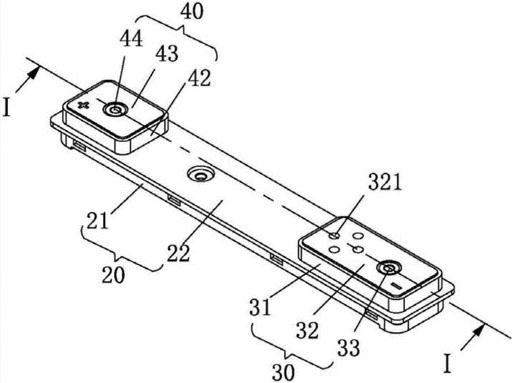 Battery overcharge protection structure and battery cover