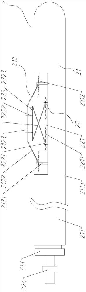 Self-anchored prostate hanging-type urethral stent, visible release catheter and use method