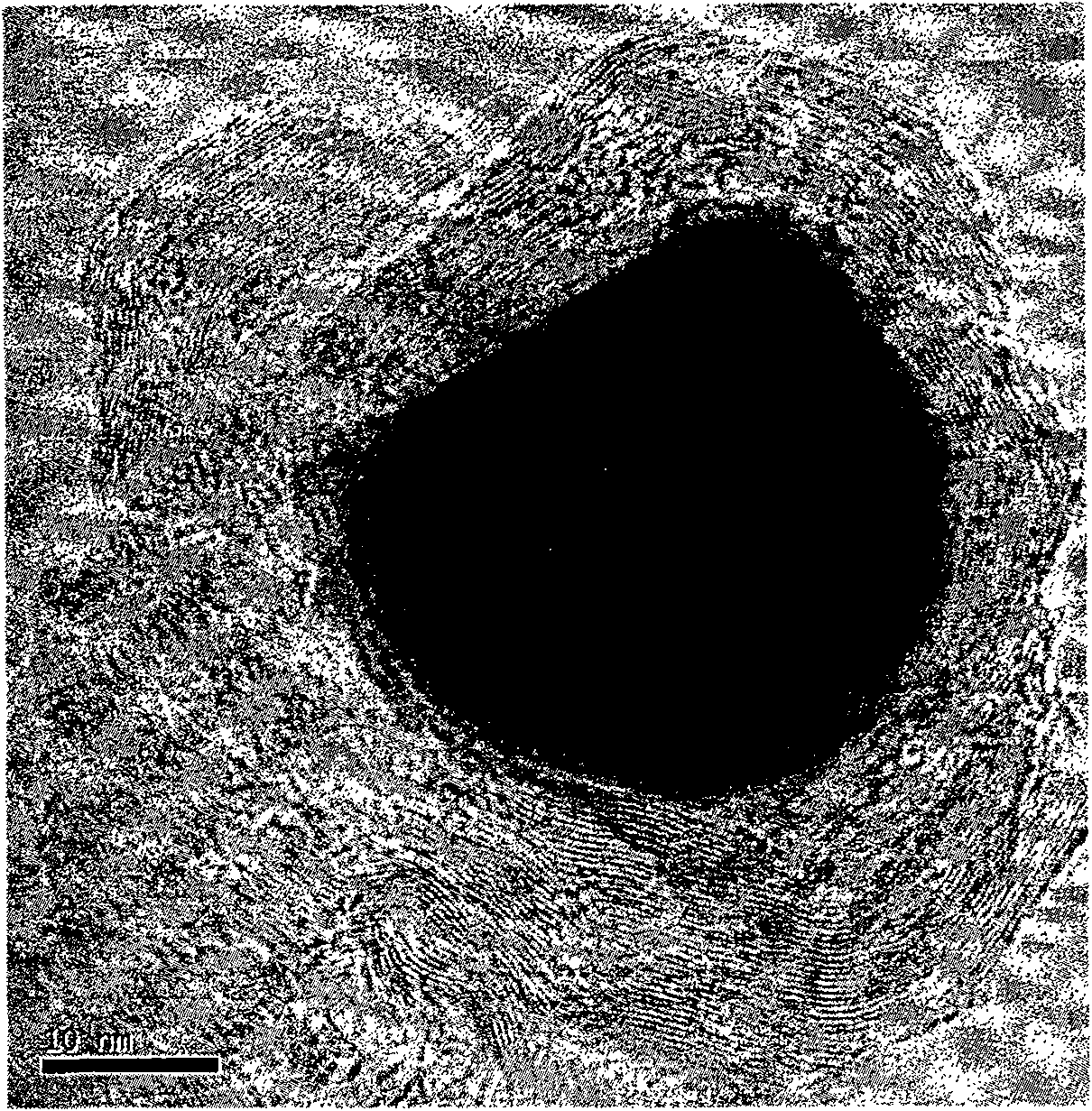 Method for preparing carbon covered nickel nano grain enhanced silver based composite material