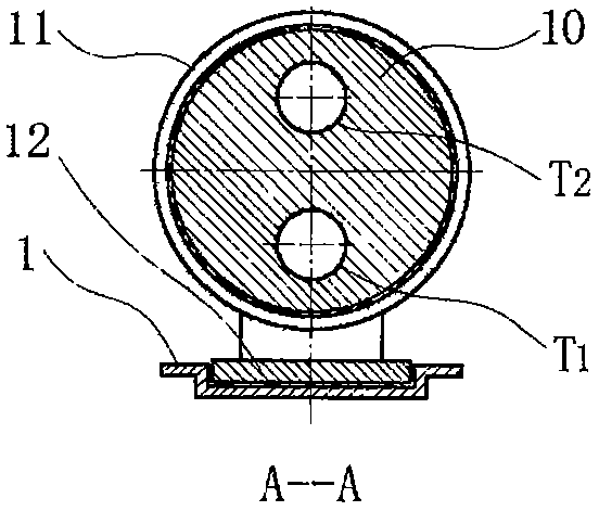 Shell-free bullet gun capable of intermittently changing chamber