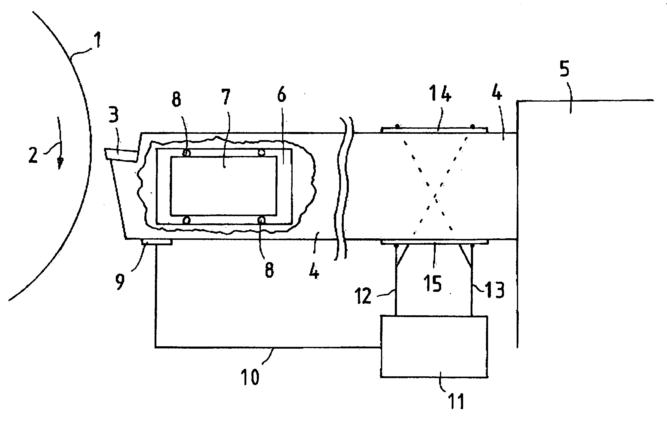 Device and a method for preventing or reducing vibrations in a cutting tool