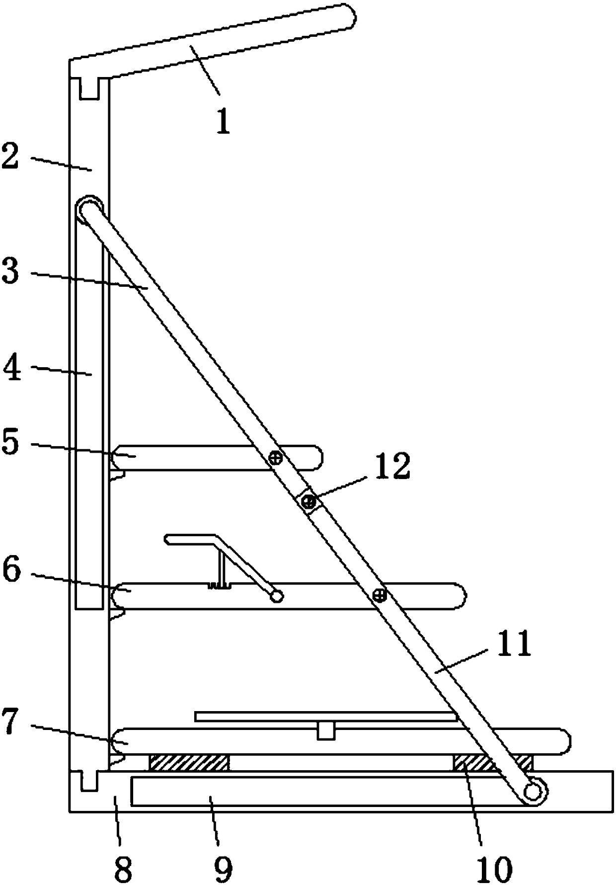 Multifunctional portable non-standard clamp sale showing stand