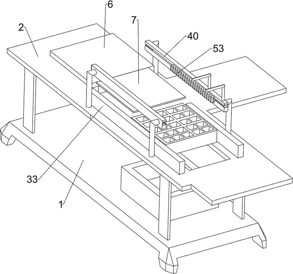 Automatic and uniform protective scrap placing equipment for egg packaging