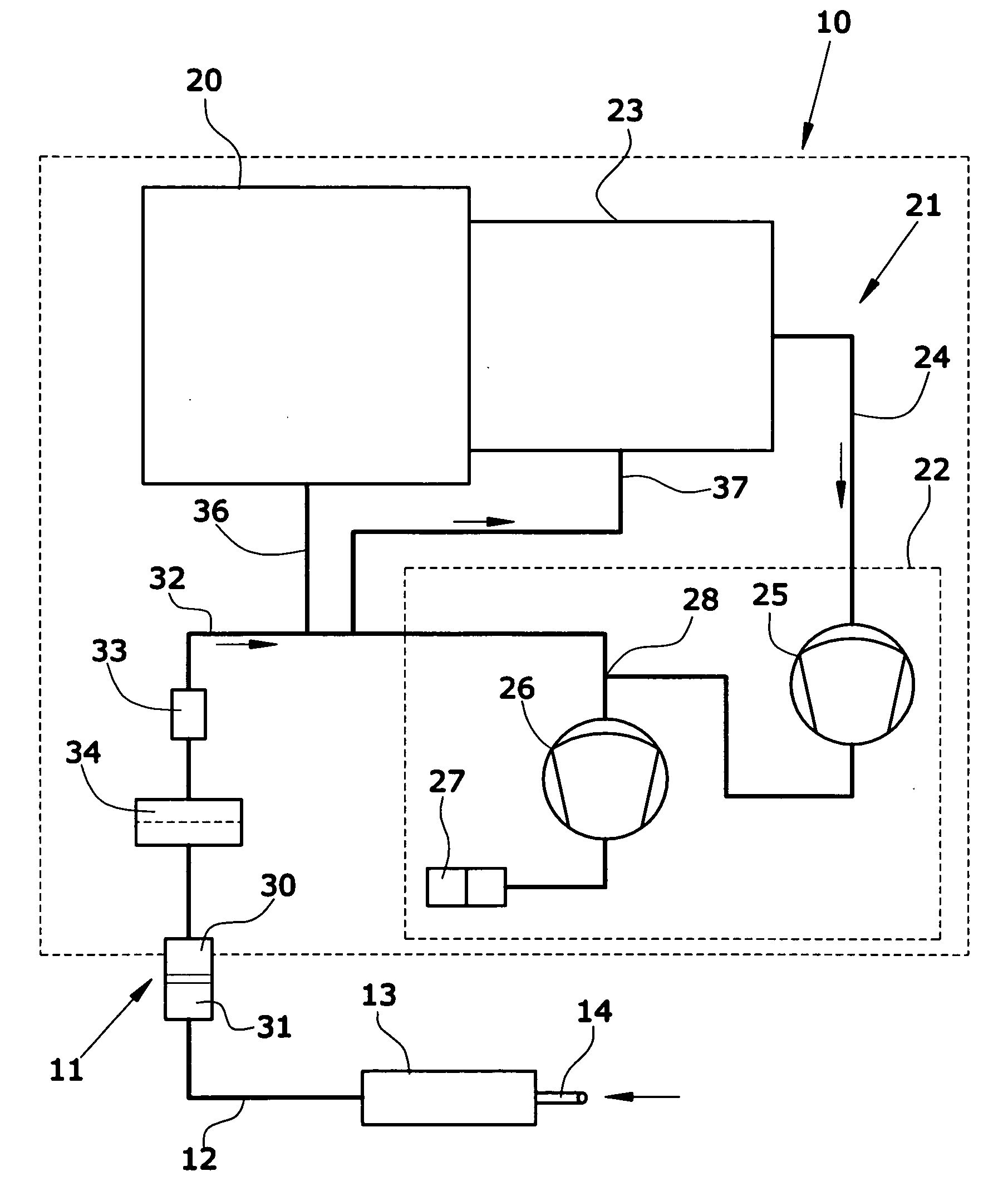 Sniffer leak detector