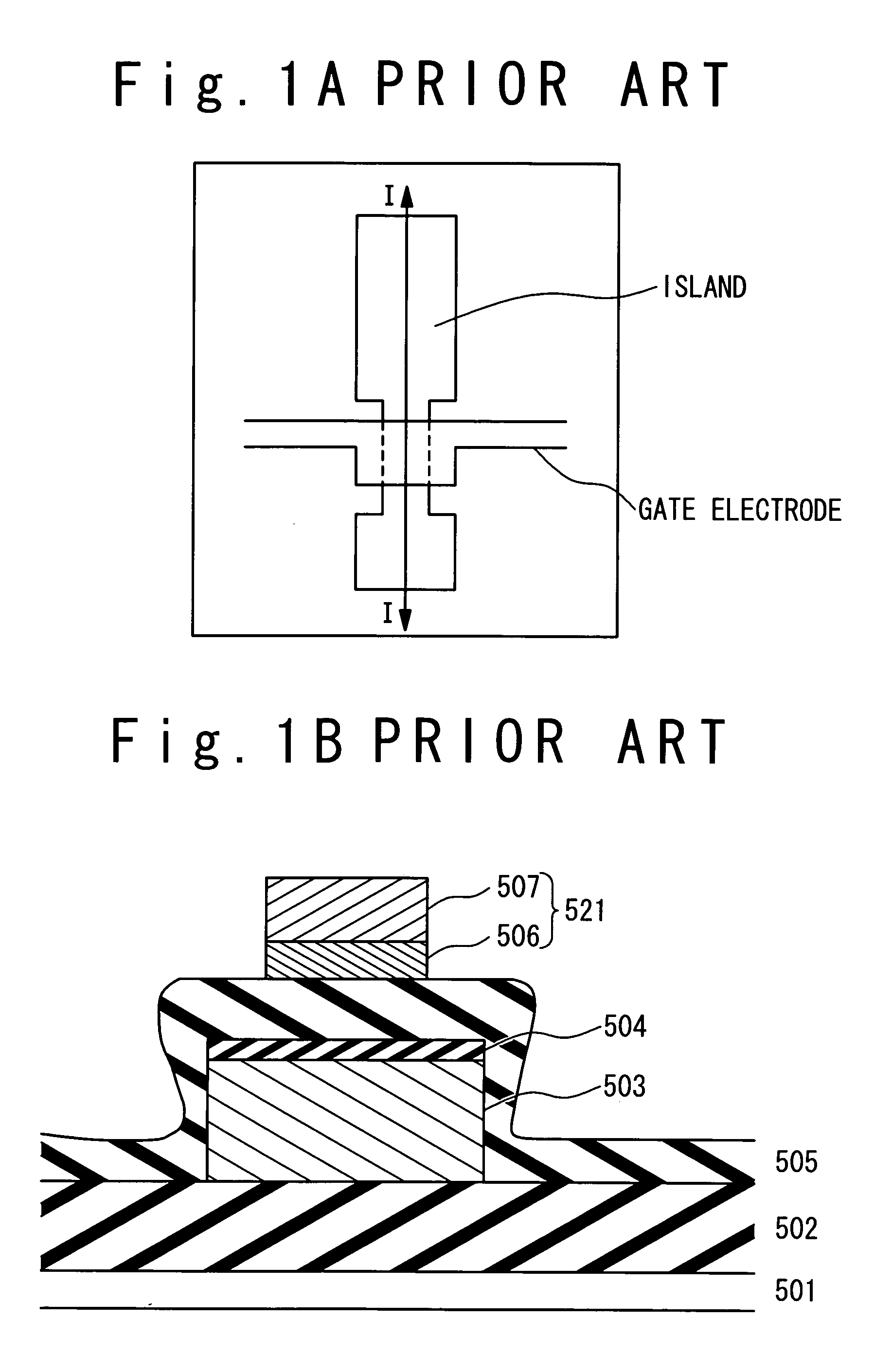 Method for forming pattern of stacked film and thin film transistor