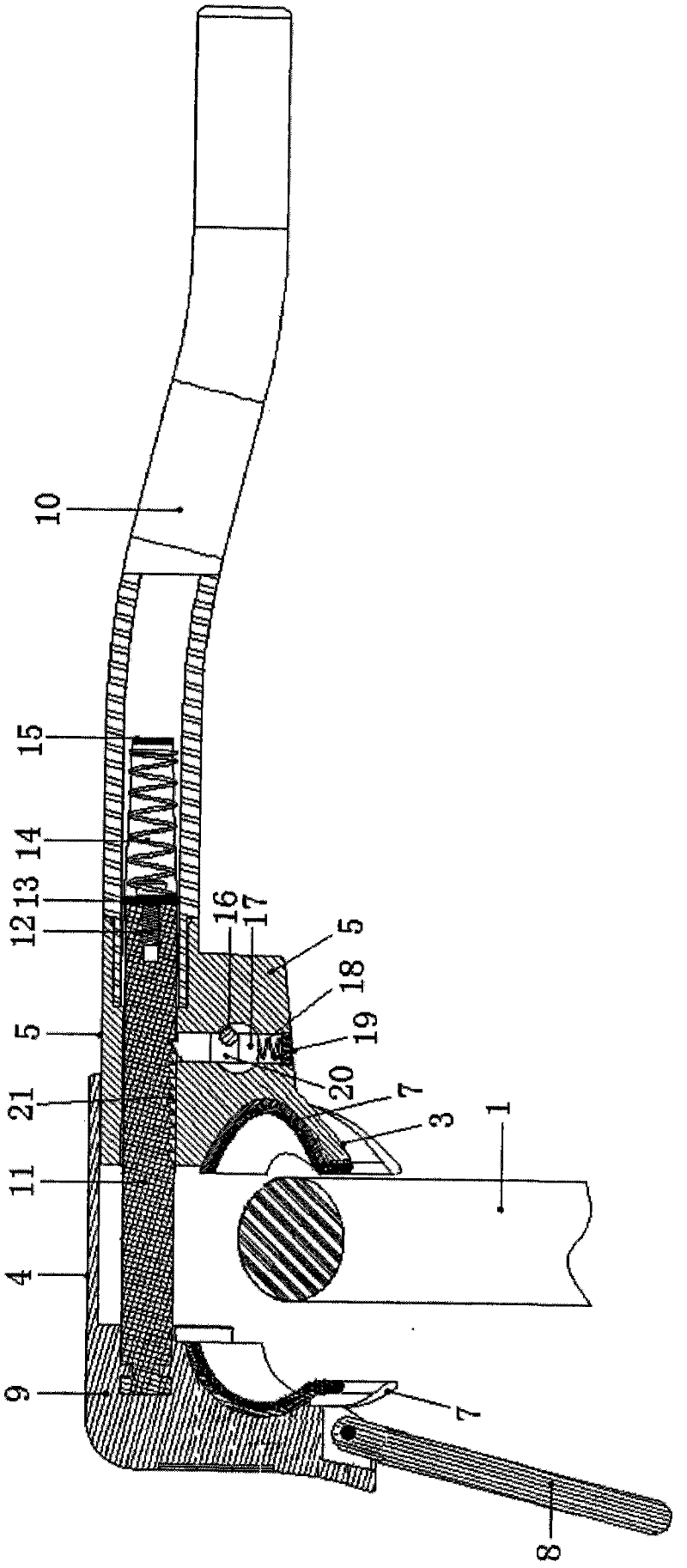 Improved automobile steering wheel lock