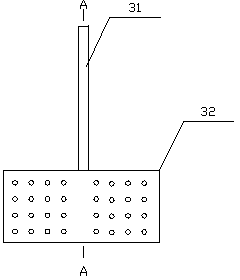 Random porous curved vane type emulsified oil emulsifying machine of diesel engine