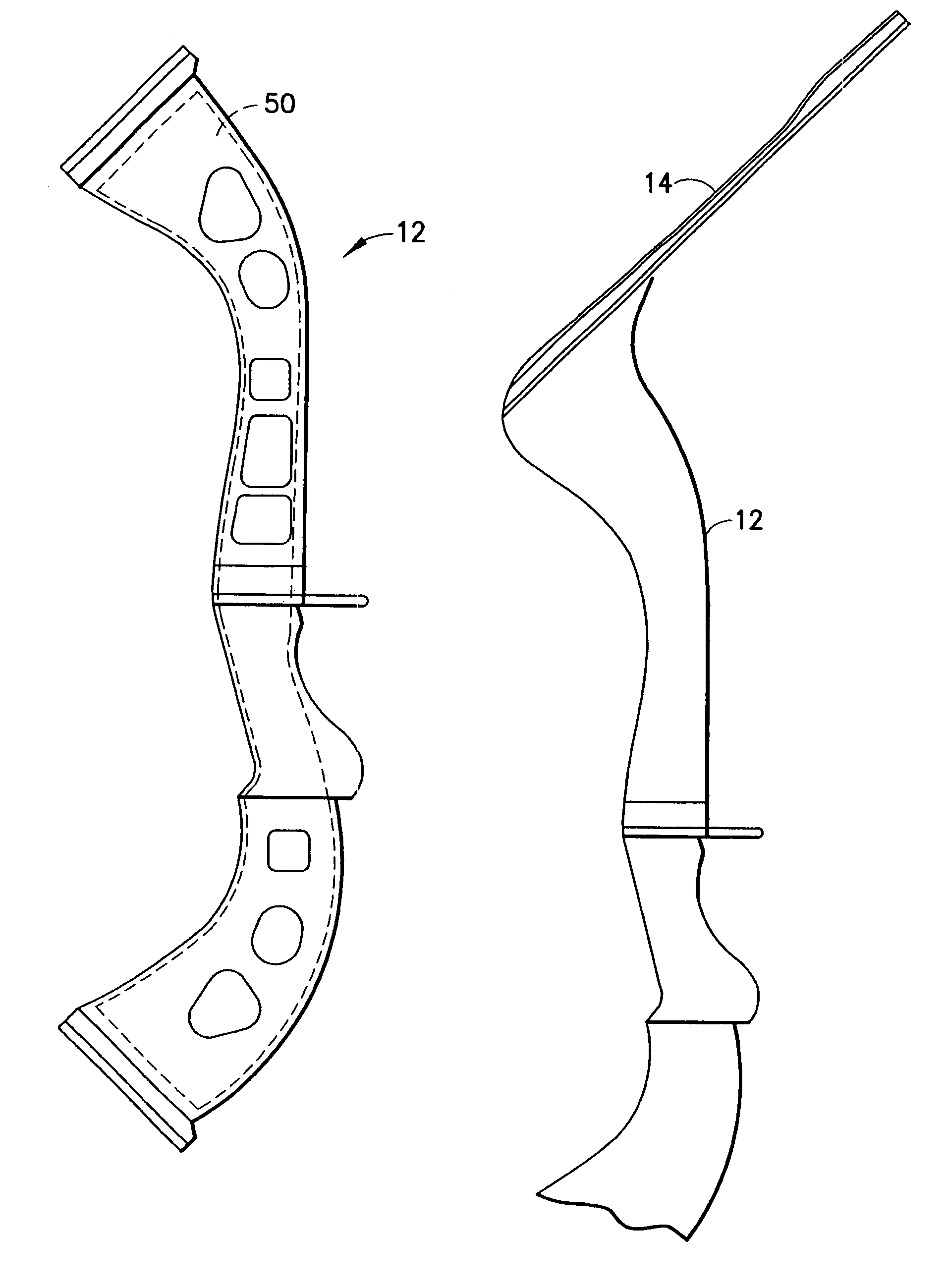 Thermoplastic composite bow riser, limb, and cam