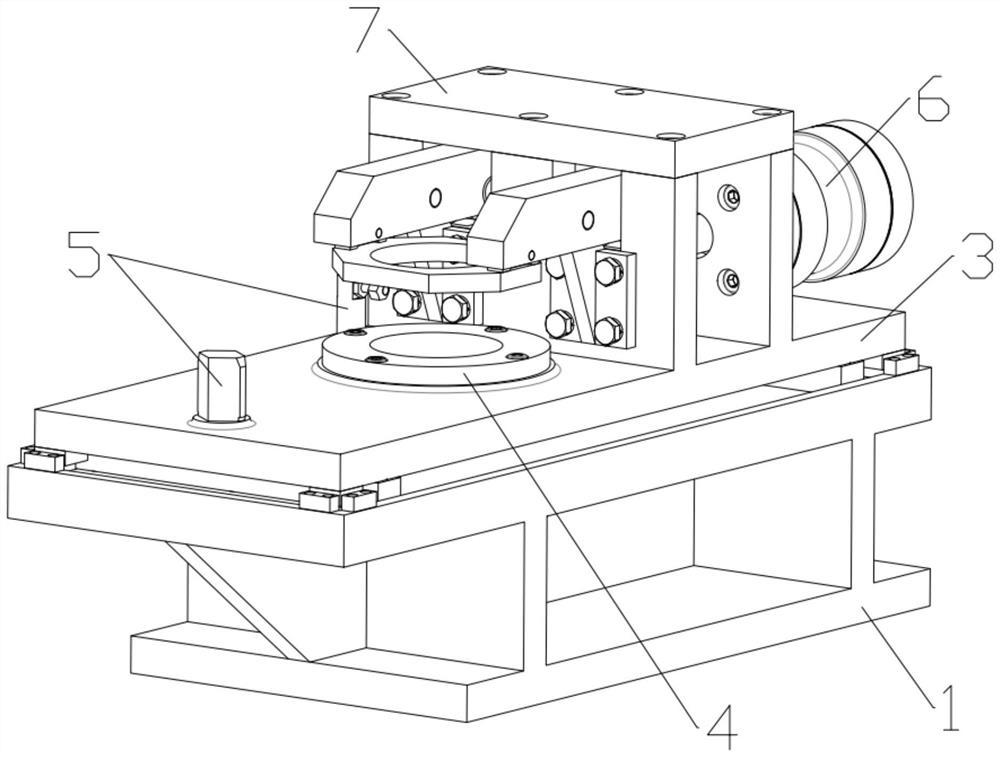 Floating clamp for honing connecting rod big end hole