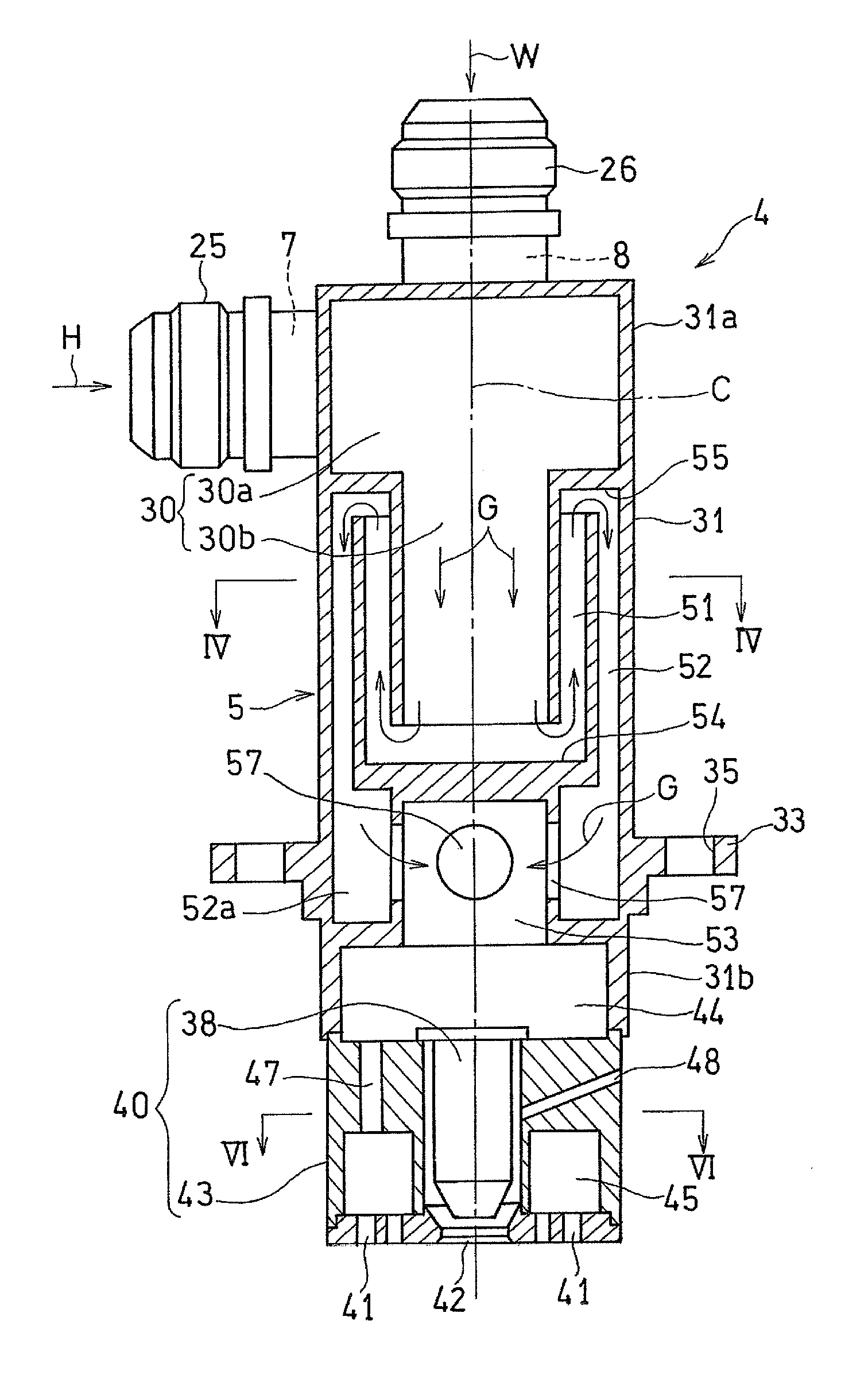 Fuel injection device for gas turbine