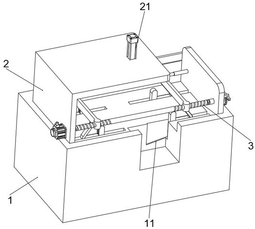 Liquid crystal display screen stress detection equipment based on clamping type limiting