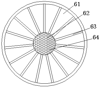 Drying device capable of adopting medium for discharging ceramic wet blank on basis of moisture balance