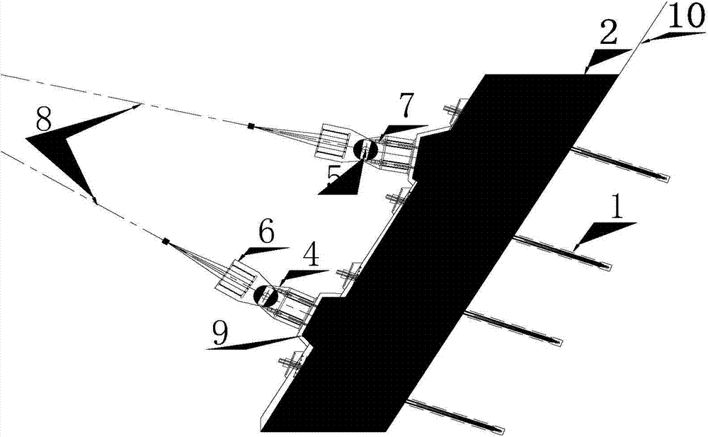 Buckling anchor system combined rock anchor