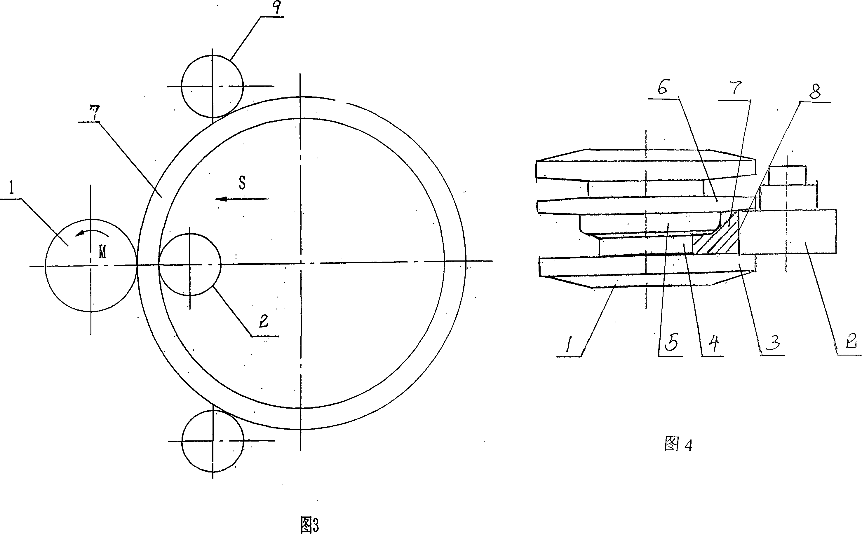 Flange of wind power generation tower barrel forging shaping process