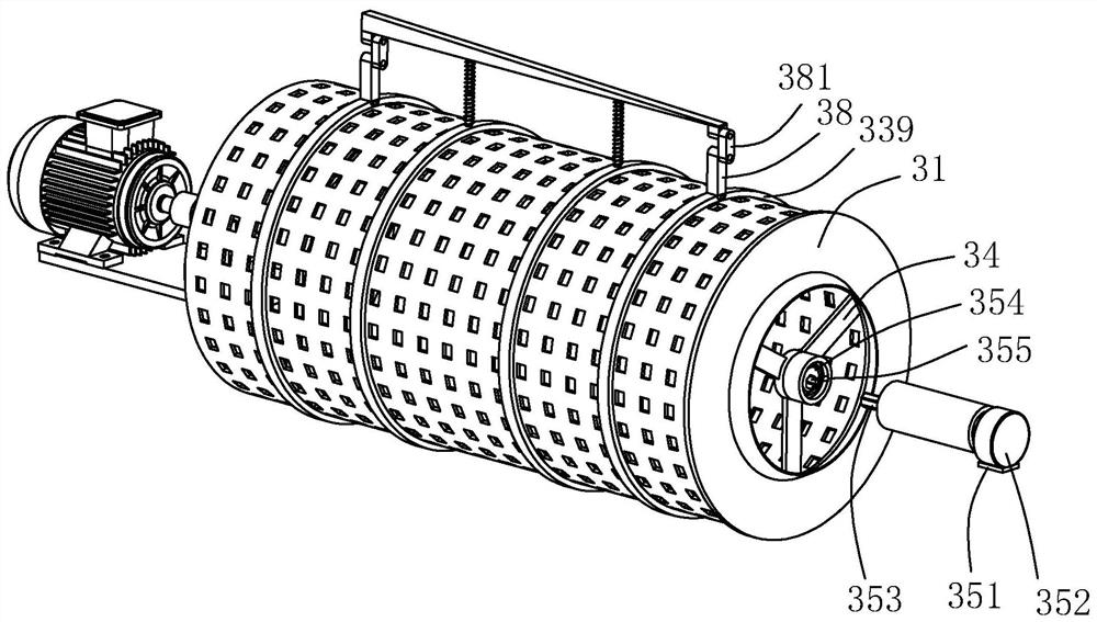 Energy-saving and environment-friendly concrete sandstone separator