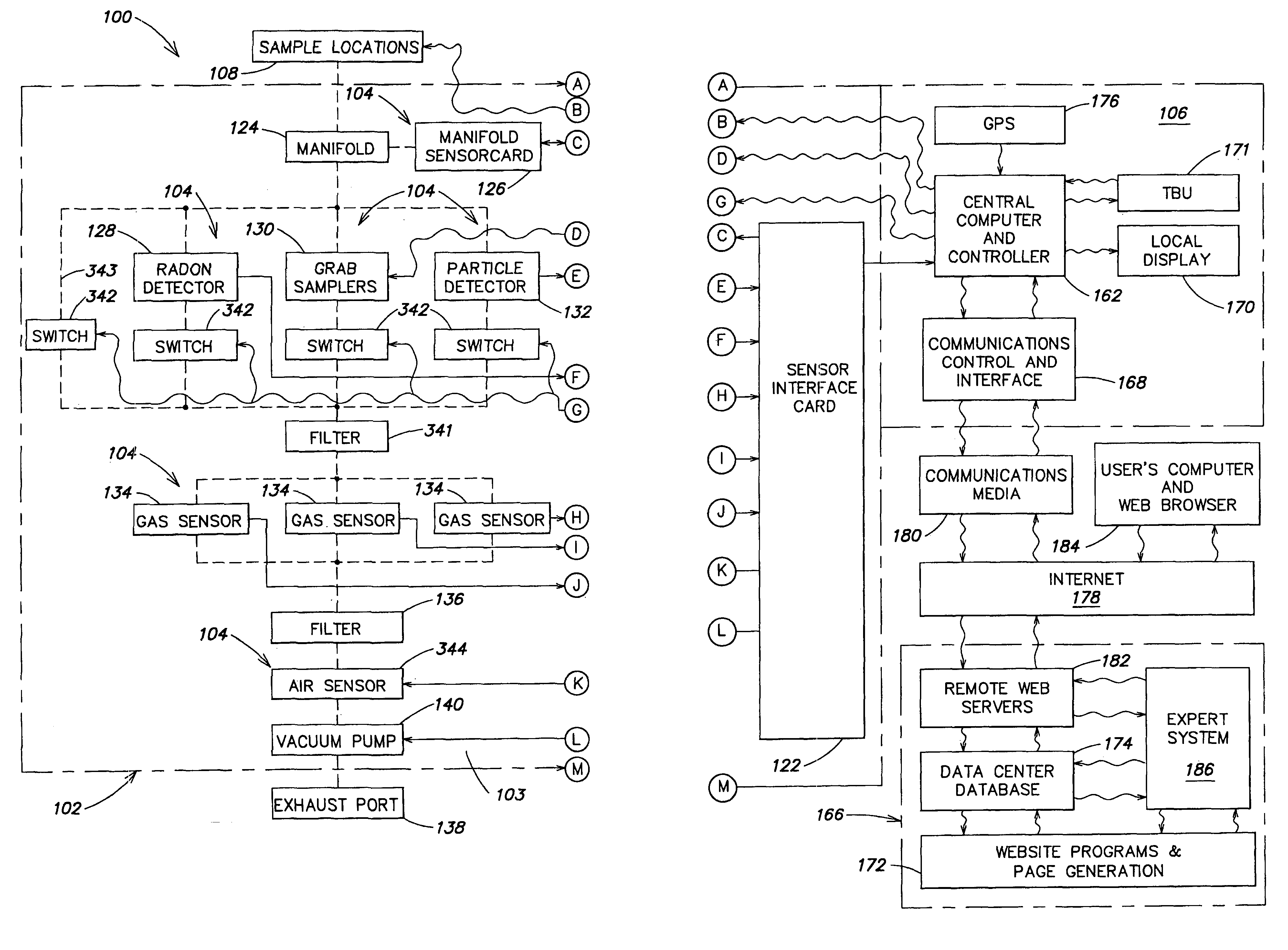 Air quality monitoring systems and methods