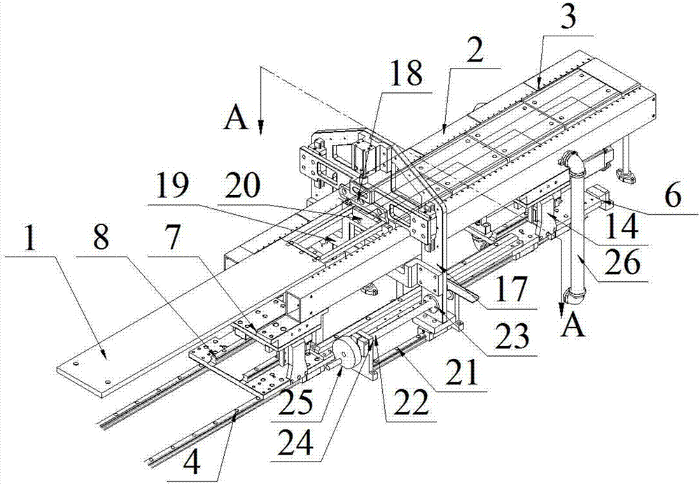 Solar battery piece conveying mechanism