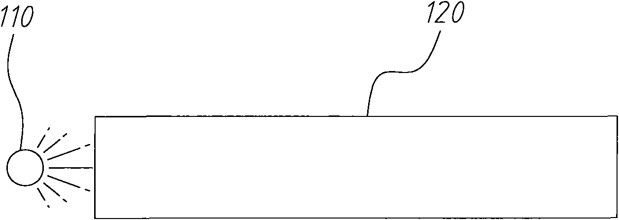 Light guide bar with patterned surface to enhance light uniformity and intensity