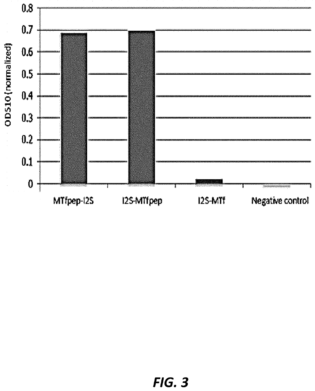 P97-ids fusion proteins