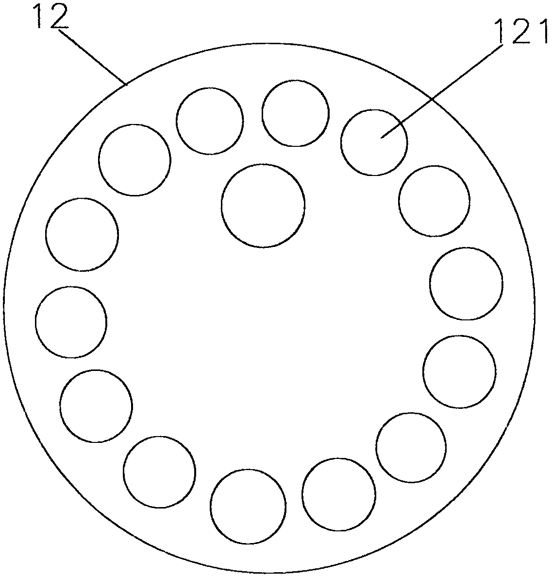 Three-dimensional code bolt-external lock