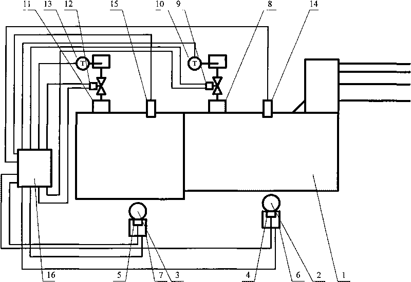 Method and device for controlling induced draft temperature of grate cooler of cement afterheat generation system