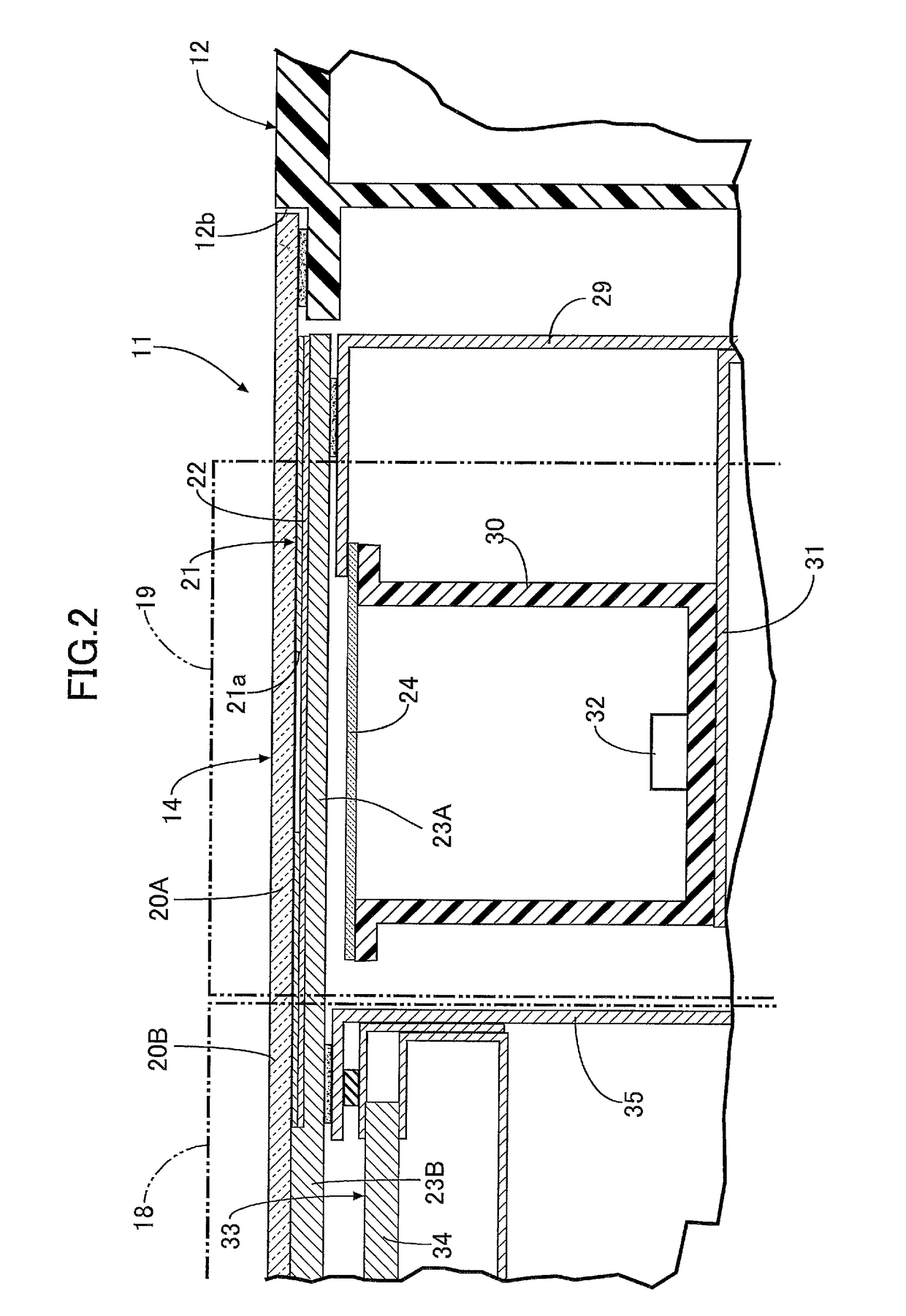 Vehicle-mounted display device