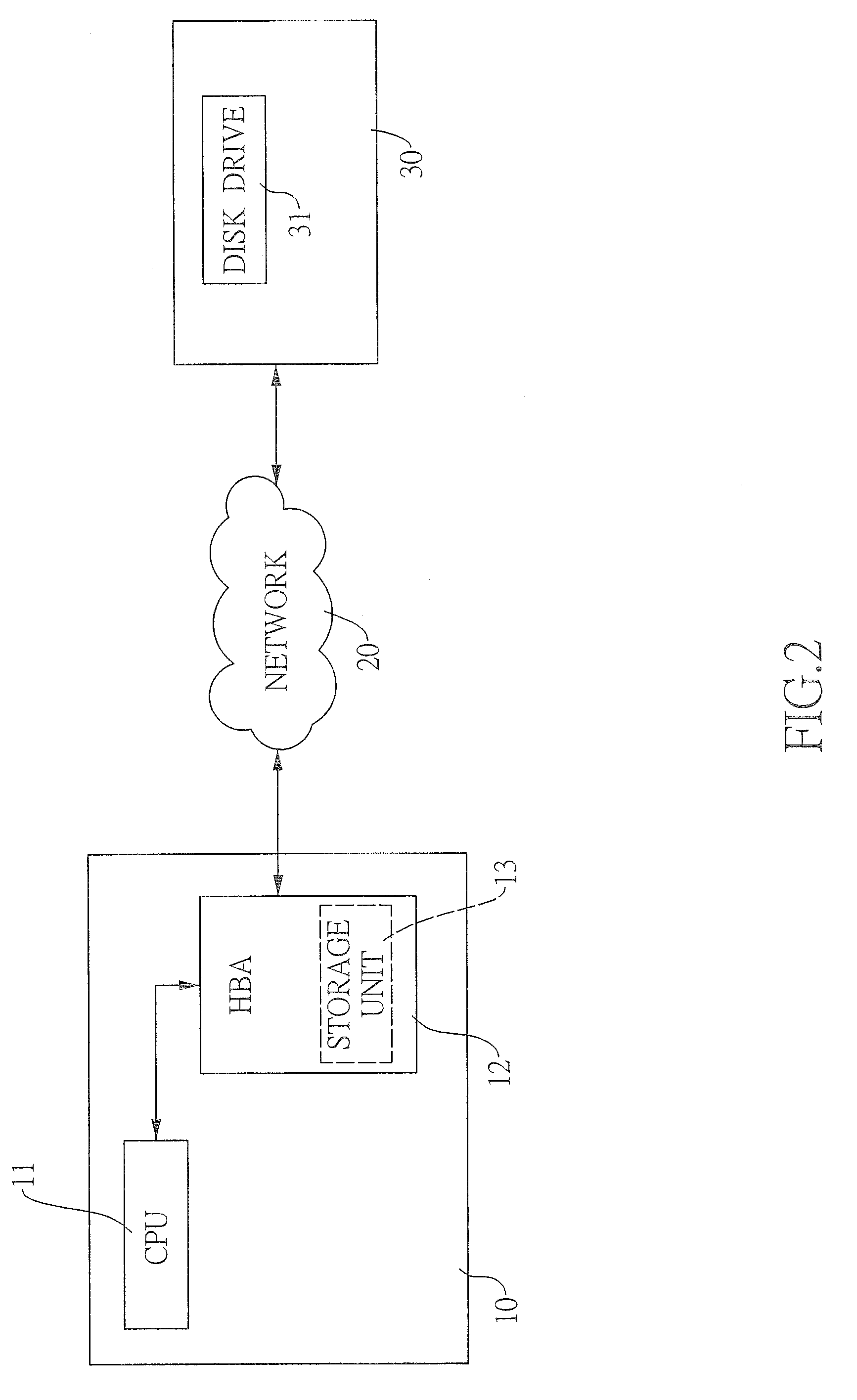 Method for improving data writing speed of a diskless computer