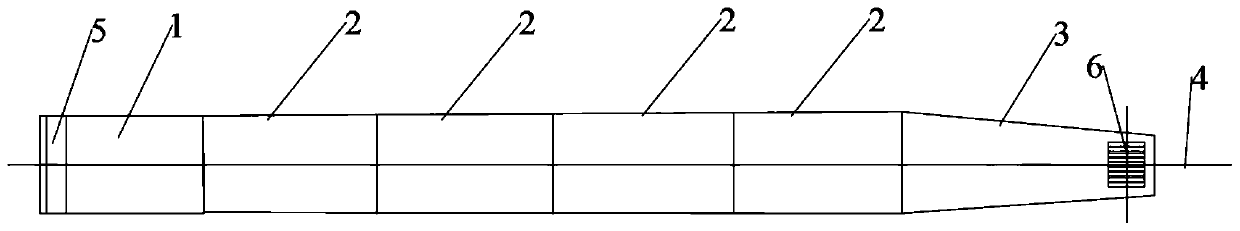 A method of monitoring the bending degree of the boom